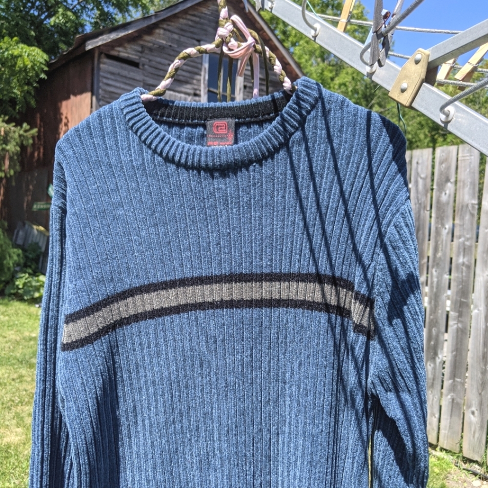 Vintage 90s Chenille Knit Sweater